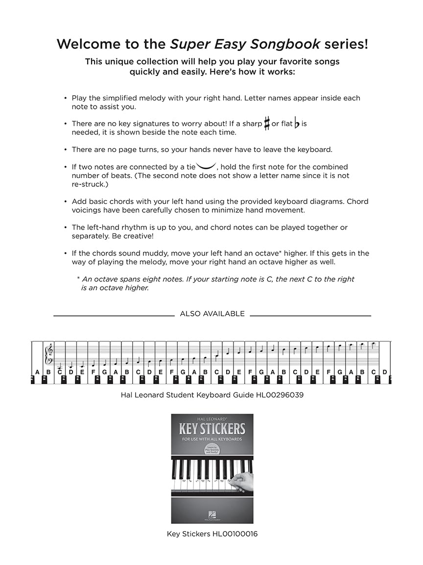 Taylor Swift - Super Easy Songbook - 2nd Edition: 30 Simple Arrangements for Piano with Lyrics