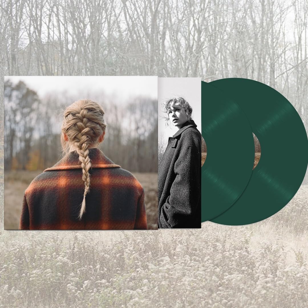 Taylor Swift Vinyl Evermore Transparent Green