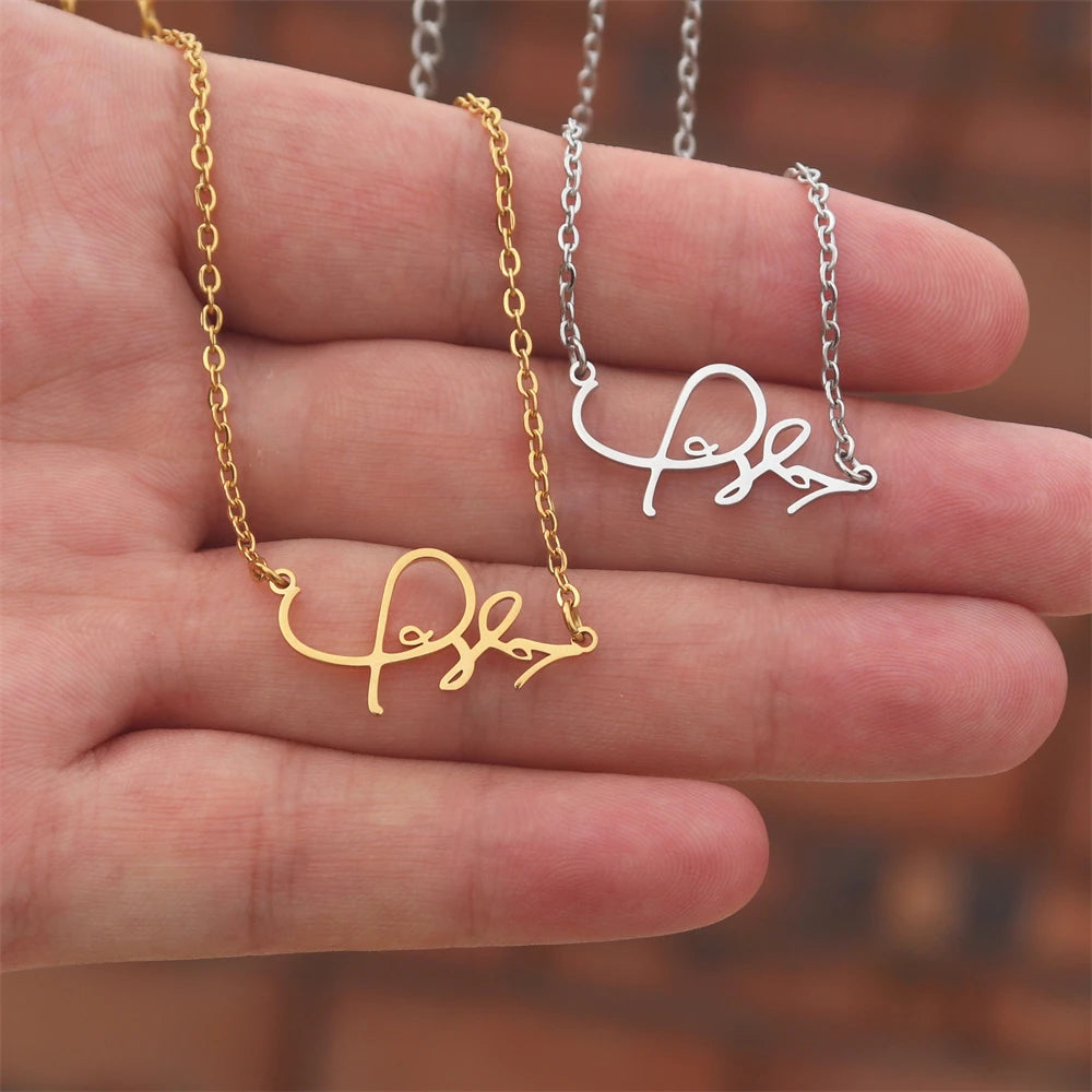 New 1989 TS version Necklace Reputation Singer Signature Fearless Speak Now Necklaces for Music Lover TS Inspired Fan Gift