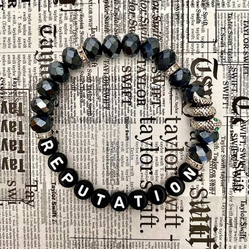 Reputation Friendship Bracelet Taylor Swift Reputation Bracelet Taylor Swift Charm Eras Tour Bracelet Eras Merch Swiftie Gift