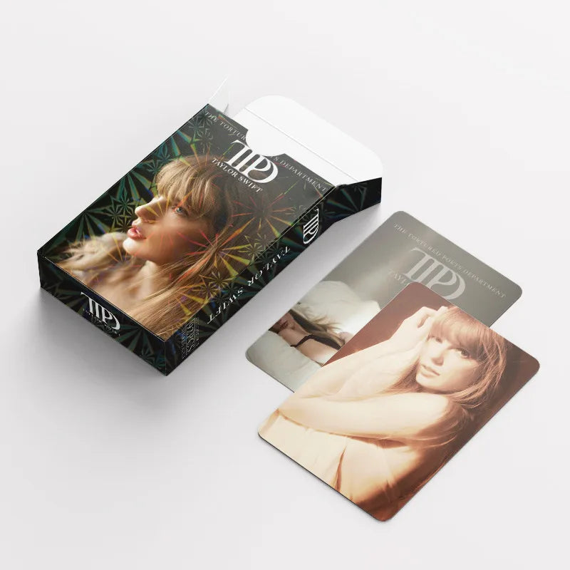 92 Pcs/Set Taylor's New Album Photo Card THE TORTURED POETS DEPARTMENT Fan Collection LOMO Card