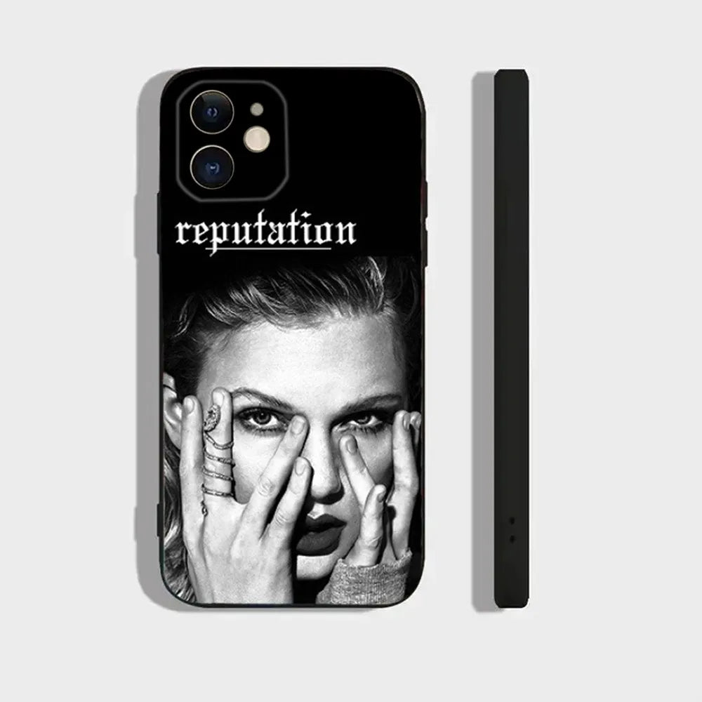 T-Taylor Singer S-Swift Phone Case For Iphone 16 15 11 13 14 Pro Max 7 8 Plus X Xr Xs Max 12mini Cover Case