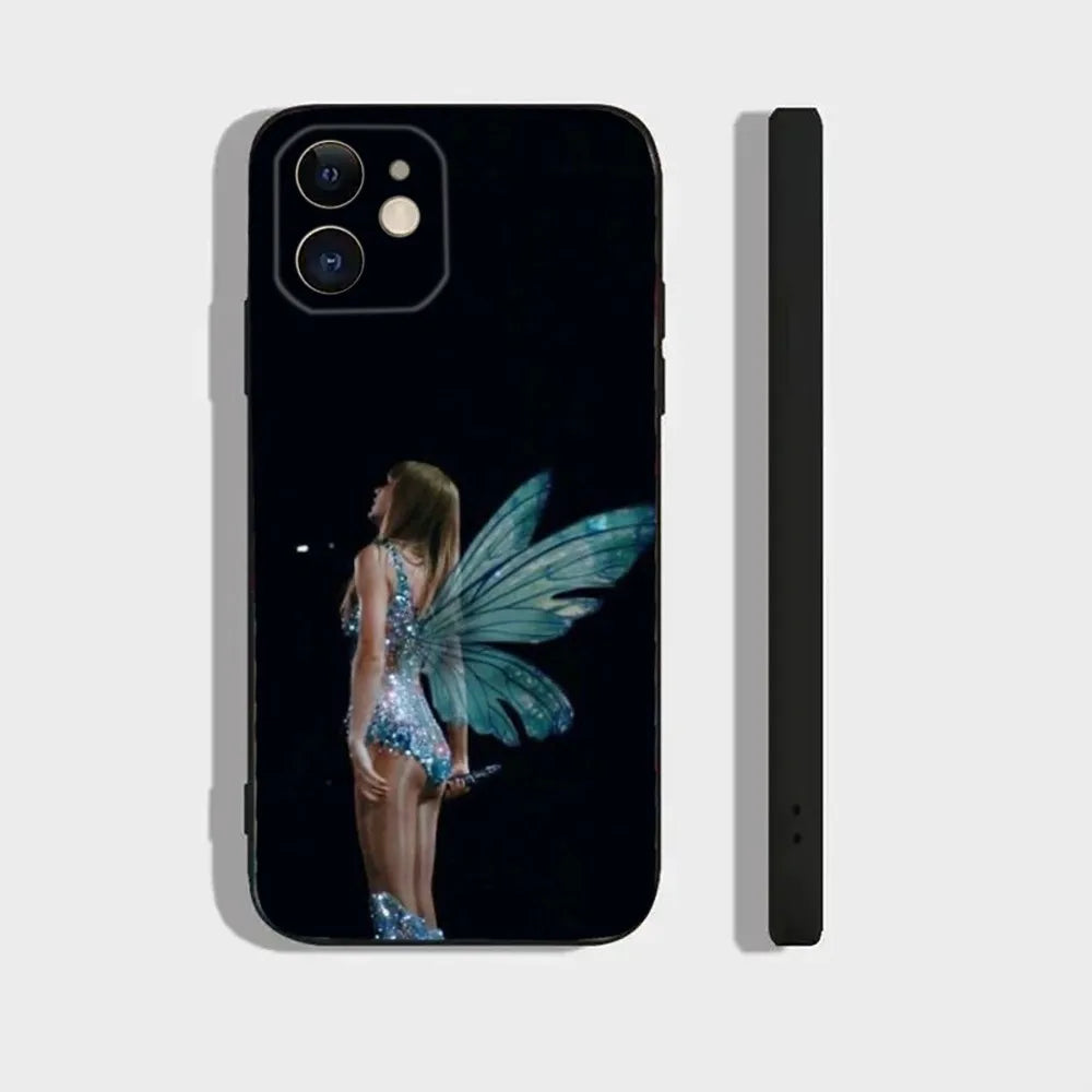 T-Taylor Singer S-Swift Phone Case For Iphone 16 15 11 13 14 Pro Max 7 8 Plus X Xr Xs Max 12mini Cover Case