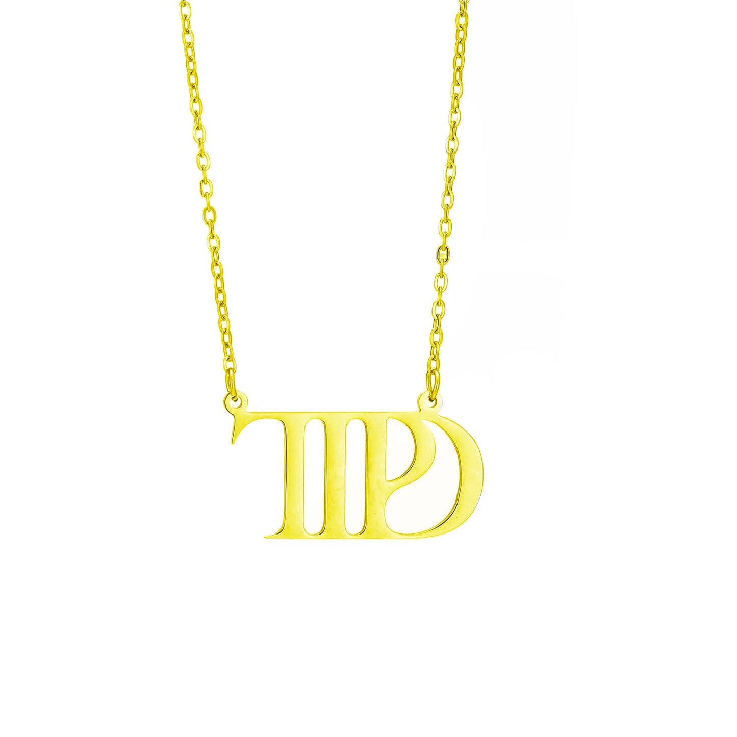 New Music Album TTPD Swift Necklace For Women Jewellery Stianless Steel Chain Cute Taylor Necklace Choker Fans Gift