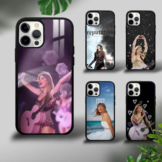 T-TaylorS-TTPD-S-SwiftS Phone Case For iPhone 16 15 14 13 12 11 Pro Xs Max Mini Plus Celulares Hard Funda