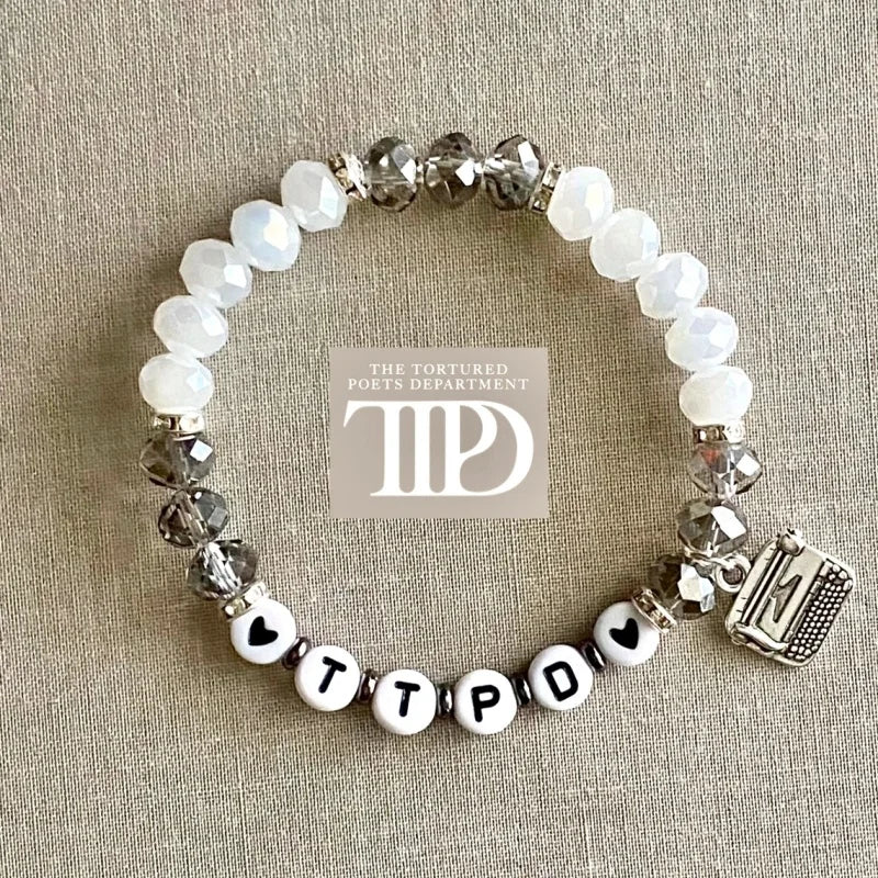 TTPD The Tortured Poets Department Friendship Bracelet TTPD Bracelet Taylor Swift Charm Taylor Swift Jewelry Taylor TTPD Merch