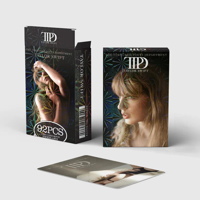 92 Pcs/Set Taylor's New Album Photo Card THE TORTURED POETS DEPARTMENT Fan Collection LOMO Card