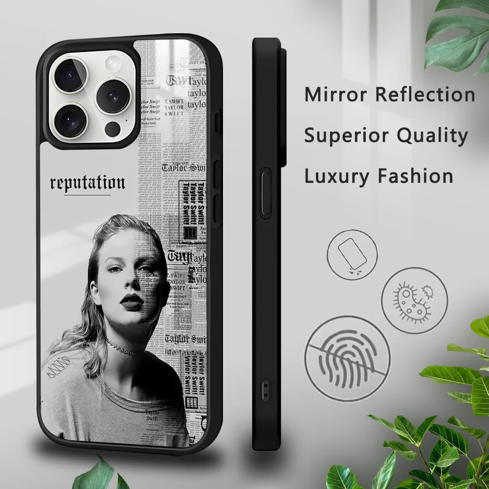 T-TaylorS-TTPD-S-SwiftS Phone Case For iPhone 16 15 14 13 12 11 Pro Xs Max Mini Plus Celulares Hard Funda