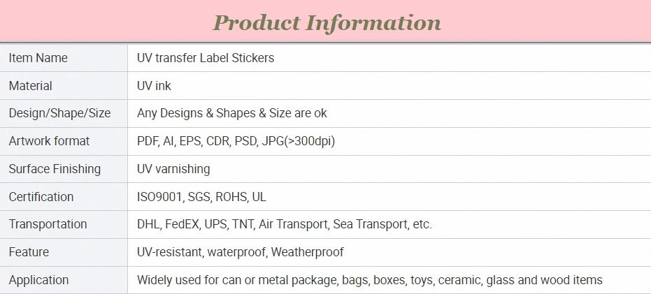 Easy peel waterproof DIY Decals Taylor series 3D transfers uvdtf crystal stickers 16oz uv dtf cup wraps for Libbey Glasses