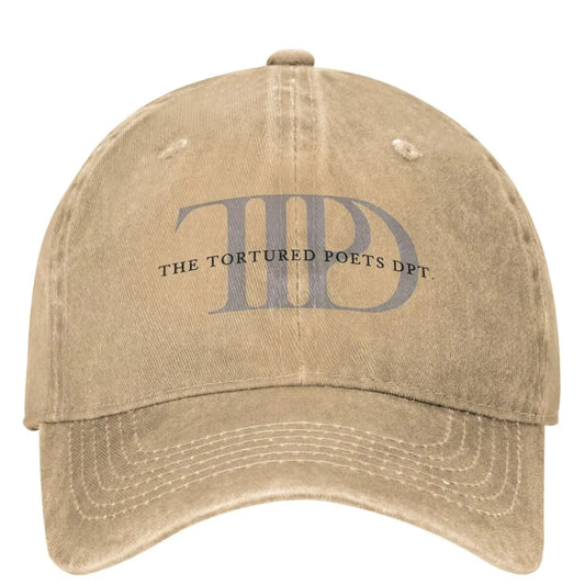 The Tortured Poets Department TTPD Swifts Baseball Caps Merch Classic Distressed Cotton Dad Hat Adjustable Caps Hat