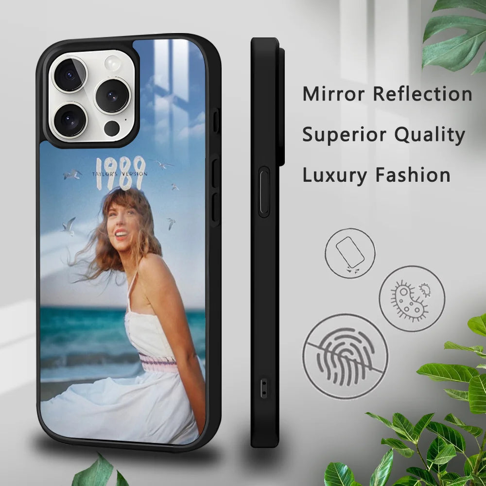 T-TaylorS-TTPD-S-SwiftS Phone Case For iPhone 16 15 14 13 12 11 Pro Xs Max Mini Plus Celulares Hard Funda