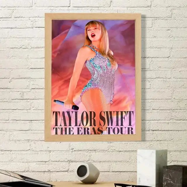 Taylor Swift The Ears Tour Poster  Pop Music Icon Wall Art for Home Decor Hot Album Decorative Print