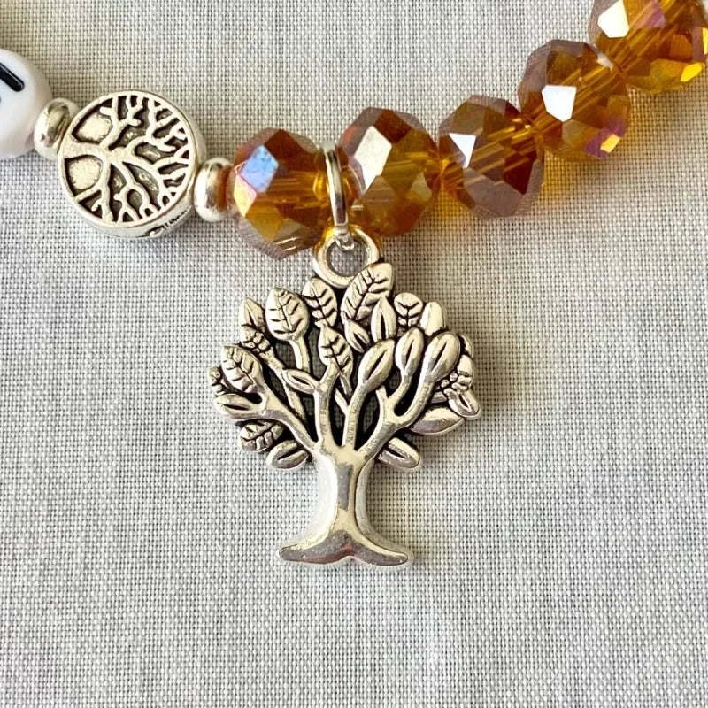 Evermore Friendship Bracelet Taylor Swift Evermore Willow Inspired Tree Charm Bracelet Eras Swiftie Merch Taylor Swift Gift Idea